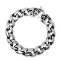 Classic Punk Men Link Bracelets 316L Stainless Steel Jewelry Distortion Free